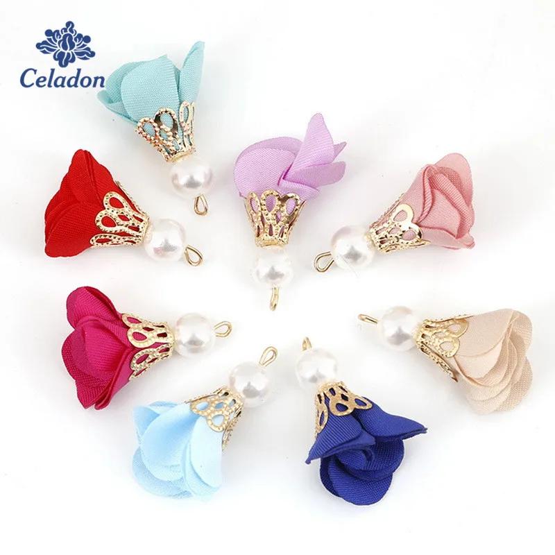 10pc ο м Ȳ   Tassels DIY Ű ü Ͱ  󸮿   30mm ABS    ŷ